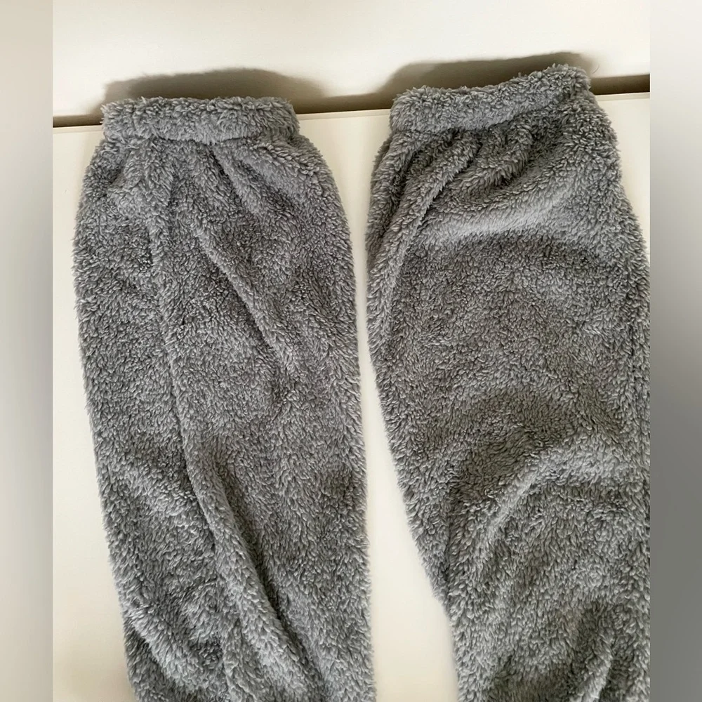 Cozy & Soft Dark Gray Women’s Knee High Leg Warmer Socks (7/7.5)